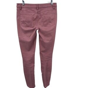 Prana Womens Skinny Jeans Rose Pink Size 6 Casual Wear Boho Chic Stretch Preppy